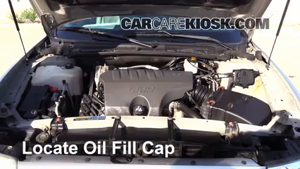 2004 Buick LeSabre Custom 3.8L V6 Oil Add Oil